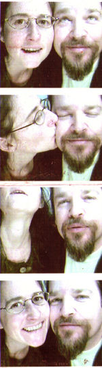 Sara and Michael at the Bay Street Mall in Emeryville